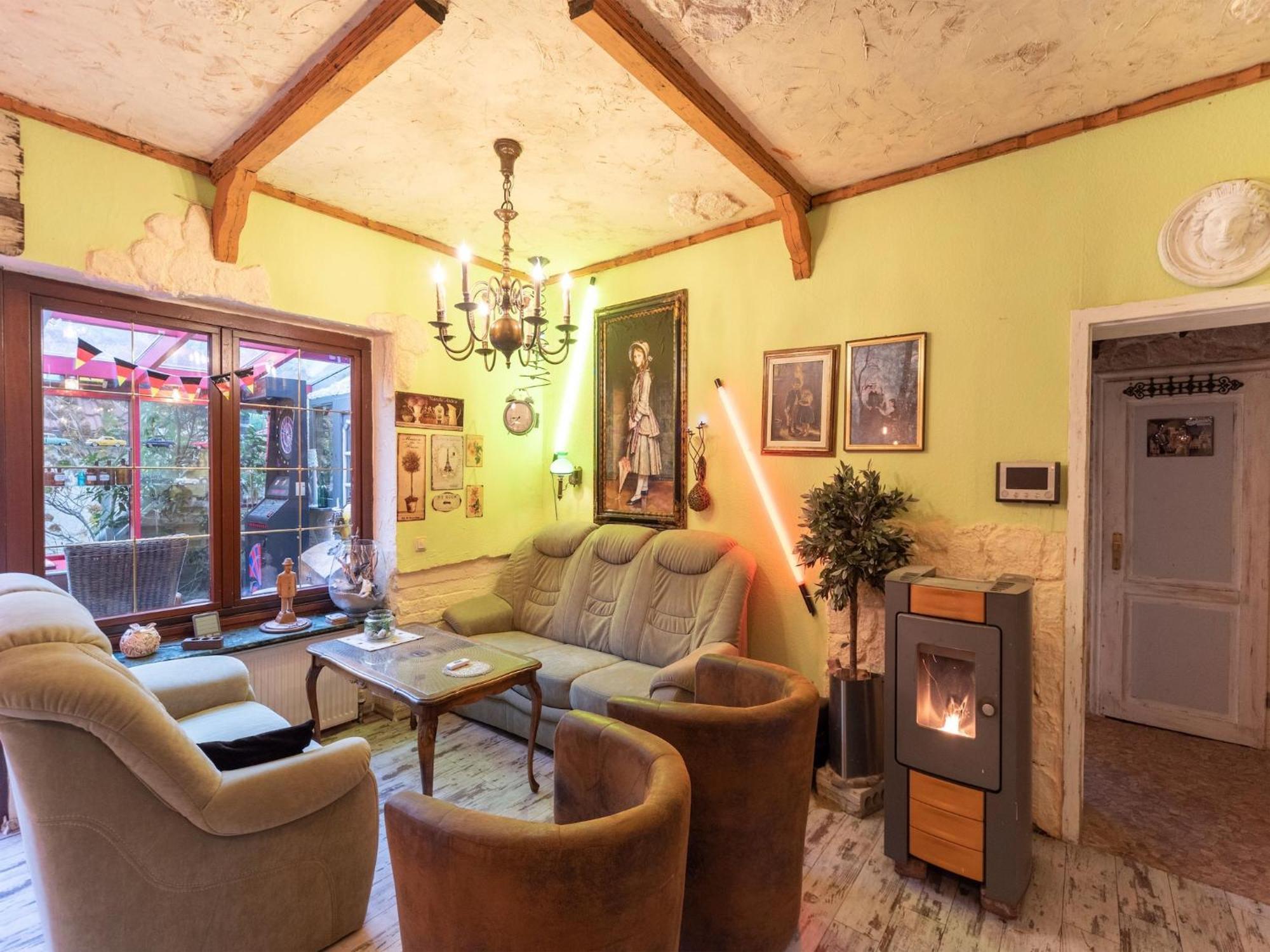 Comfortable Apartment In Wismar Mecklenburg With Fireplace Exteriör bild