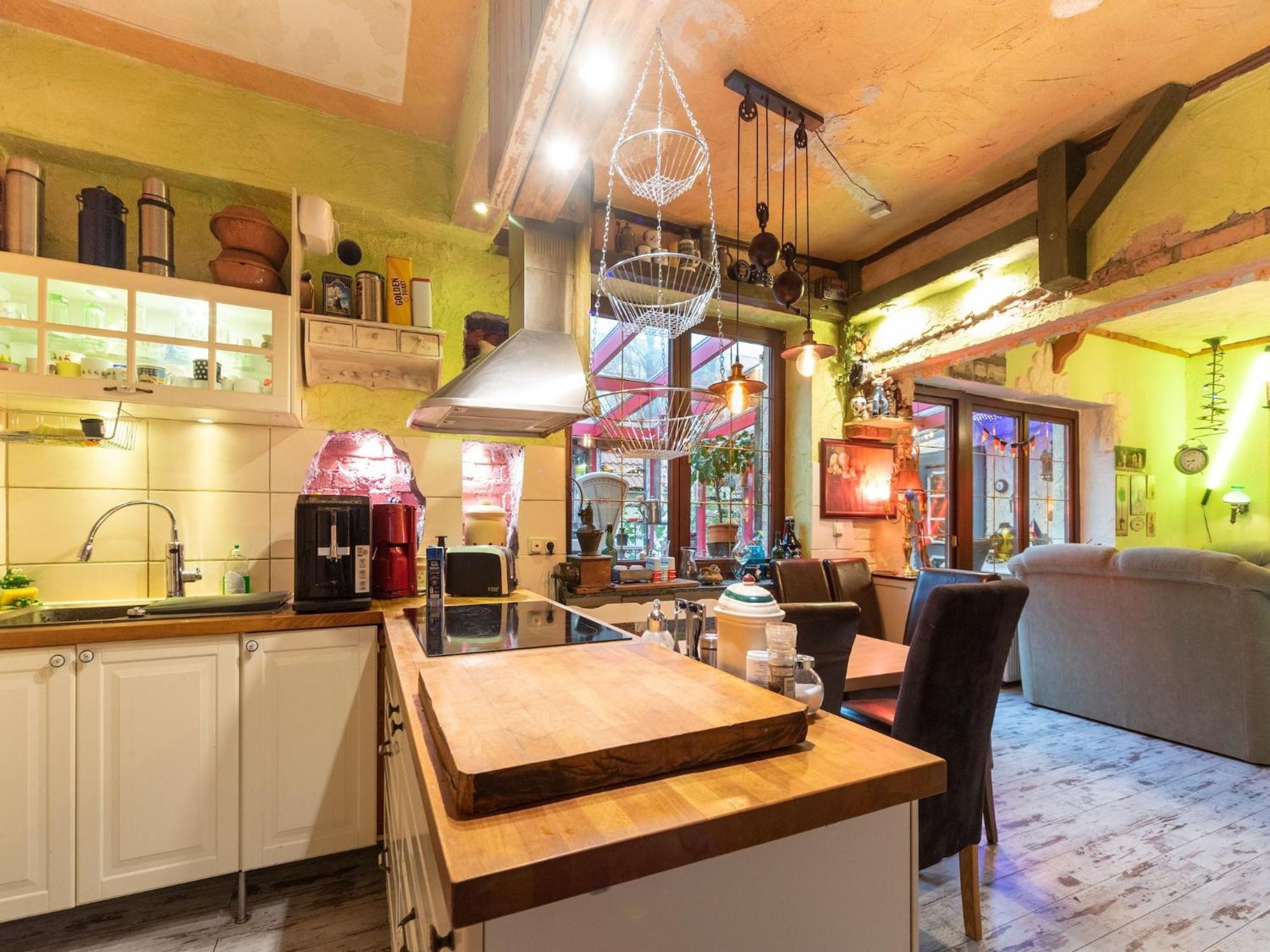 Comfortable Apartment In Wismar Mecklenburg With Fireplace Exteriör bild