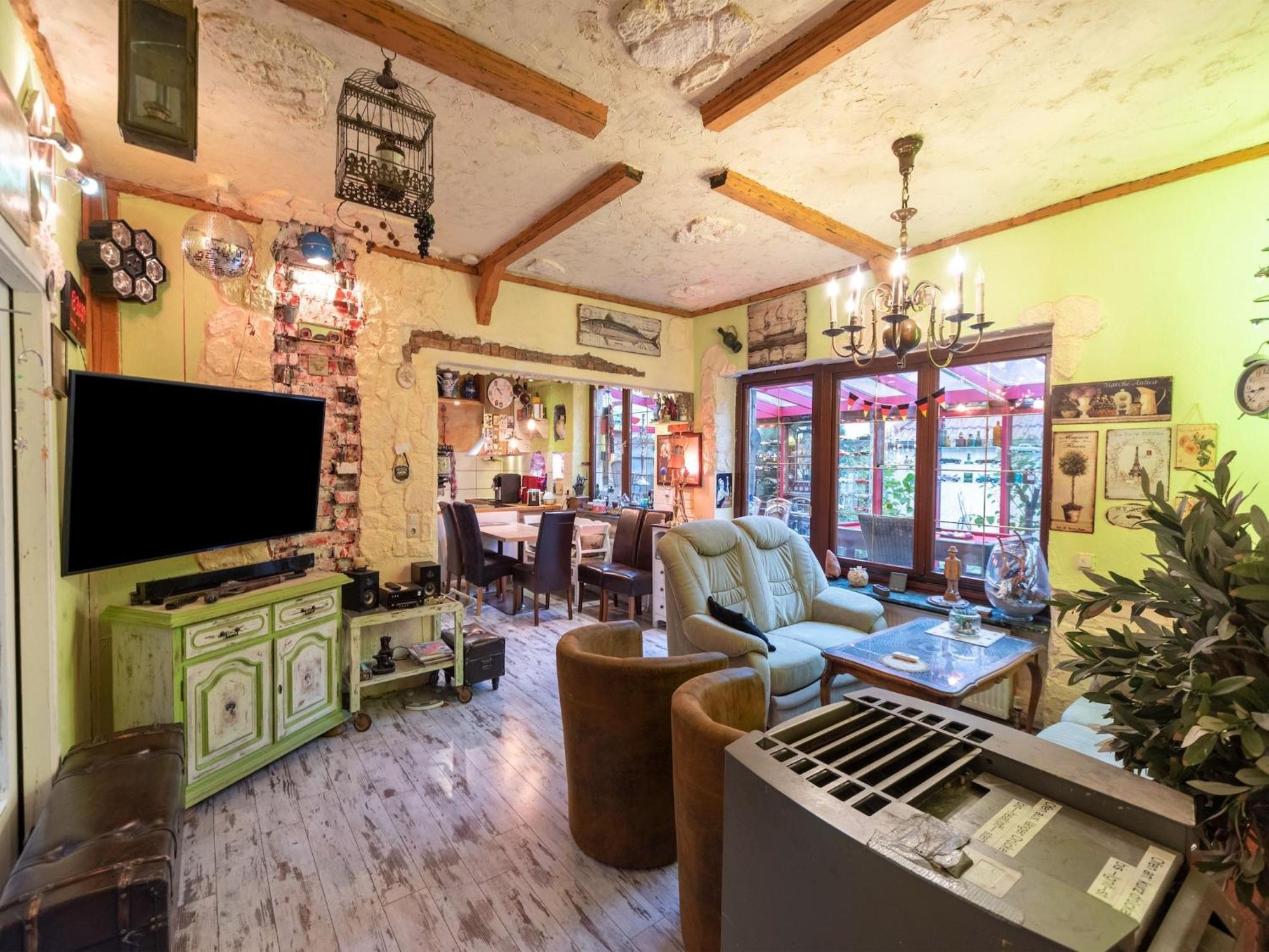 Comfortable Apartment In Wismar Mecklenburg With Fireplace Exteriör bild