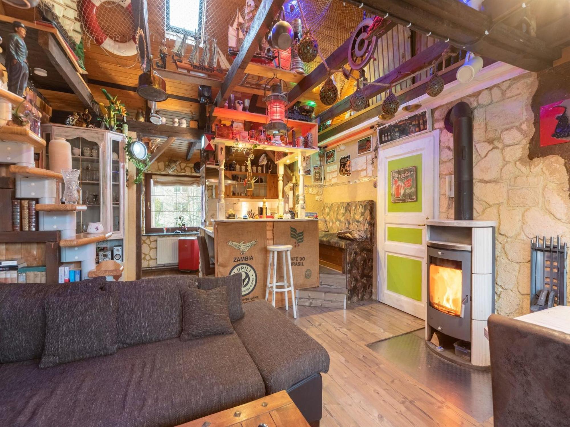 Comfortable Apartment In Wismar Mecklenburg With Fireplace Exteriör bild